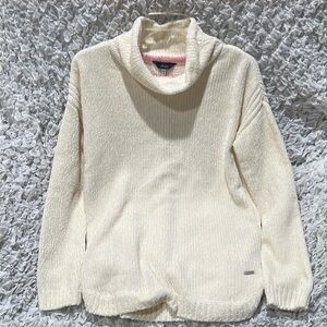 JOULES CHELSEY COWL NECK LONG SLEEVE, CREAM COLOR SWEATER SIZE 8.